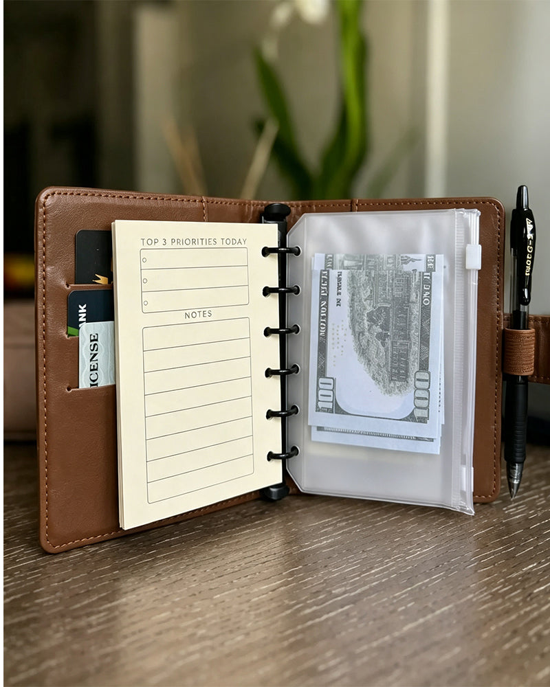 Checkerboard Planner Refillable Notebook