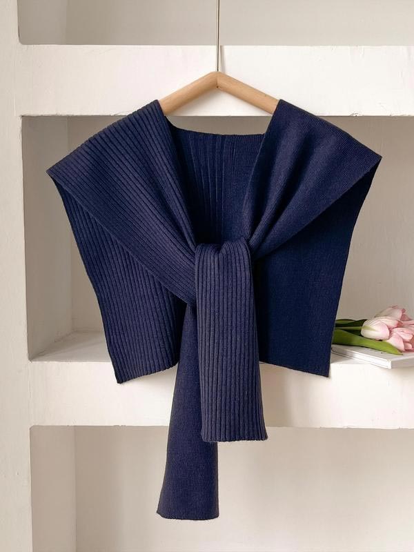 Casual Versatile Solid Color Shawl Scarf For Women