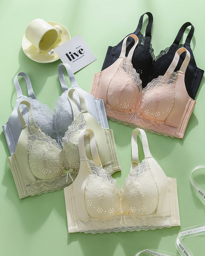 Women's Thin Non-Magnetic Adjustable Bra