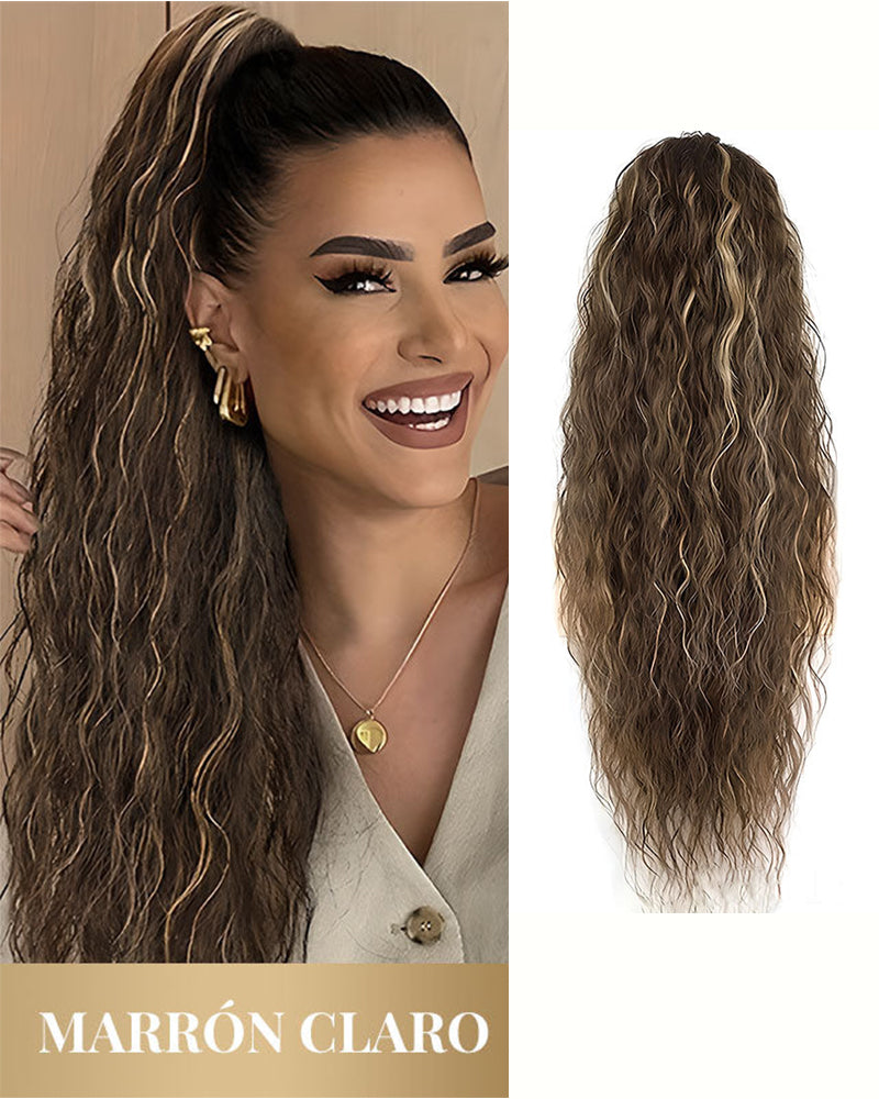 Long Voluminous And Curly Hair Extension