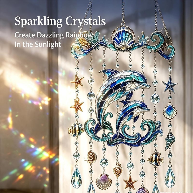 2D Ocean-Themed Wind Chime