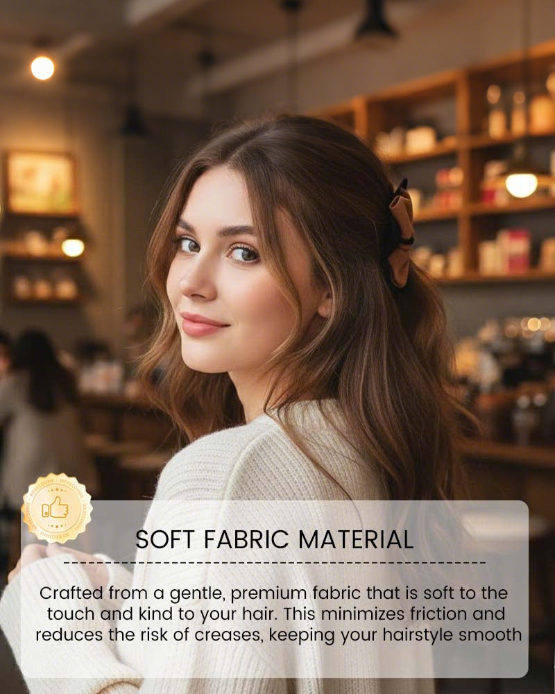 Elegant Elastic Bow Hair Tie