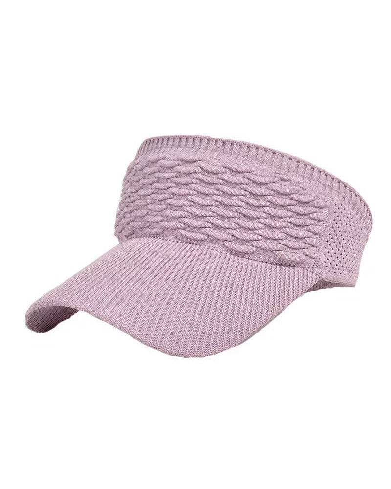 Women's High Ponytail Sun Visor Hats