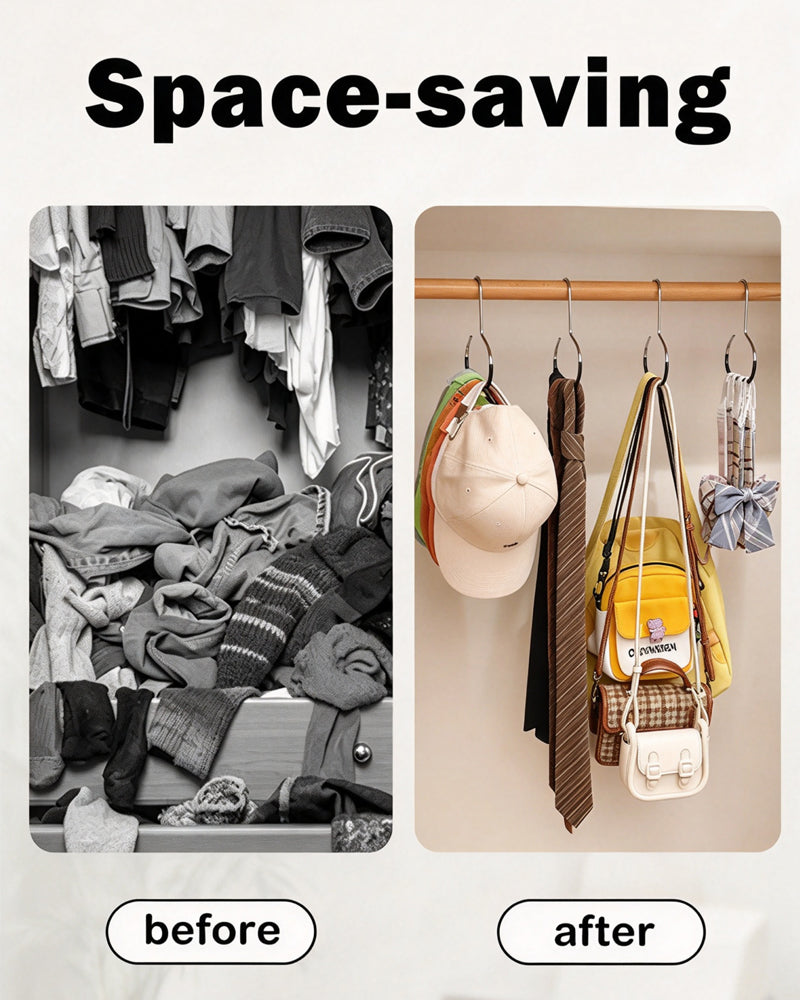 Organizer Durable Stainless Steel Hangers With Reinforced Edges For Long Term Use