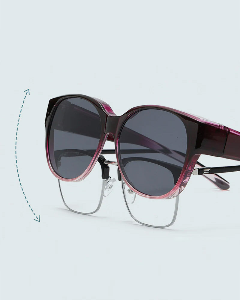 Polarized UV400 Protection Trendy Round Sunglasses