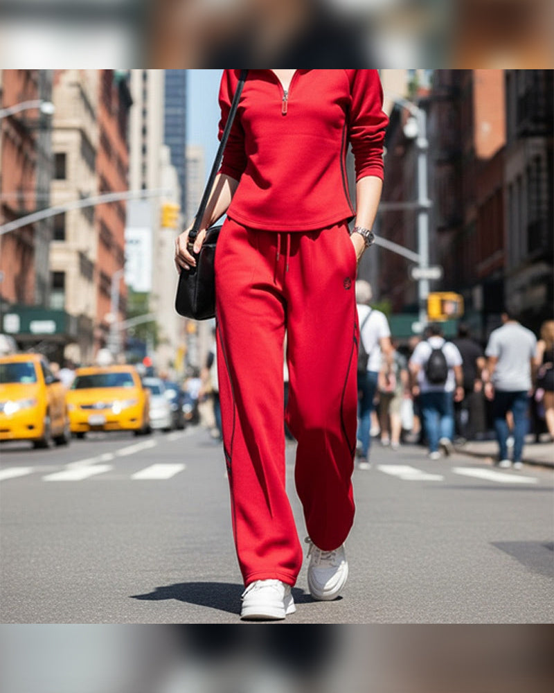 Casual Sports Figure-Flattering Two-Piece Sets