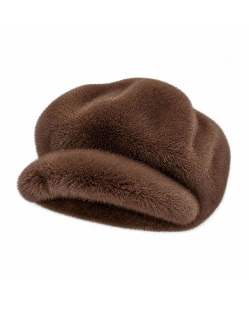 Faux Fur Cloud Hat