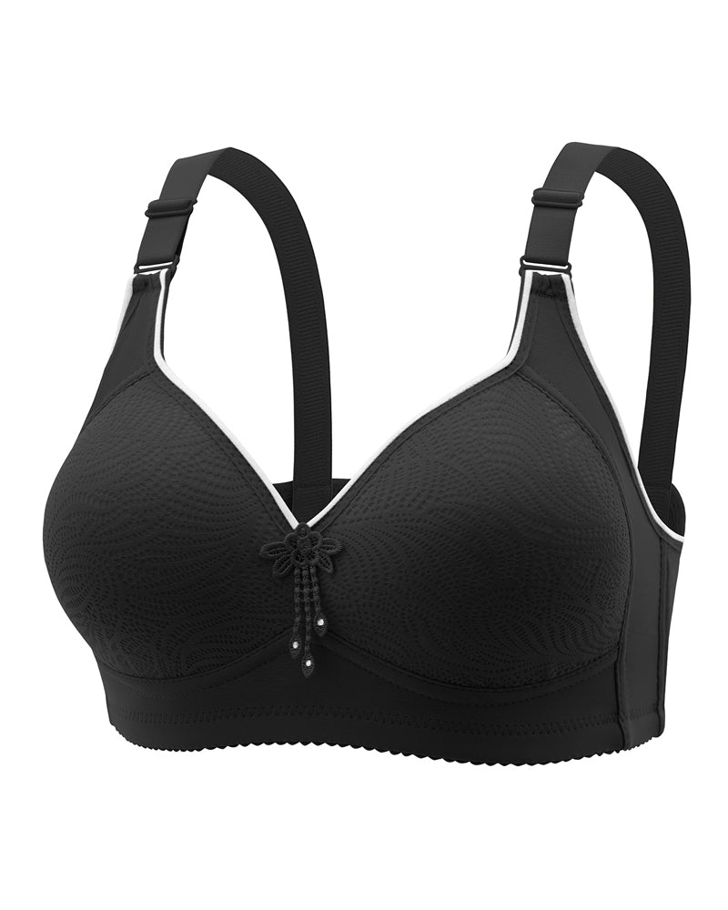 Sexy Floral Wire-Free Bra