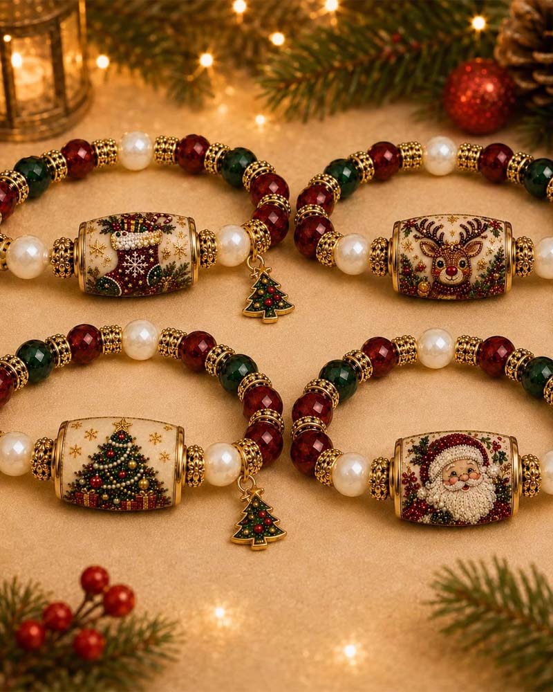 💥 Last Day 49% OFF – 🎄 Christmas Magic Collection Bracelet — Limited Edition