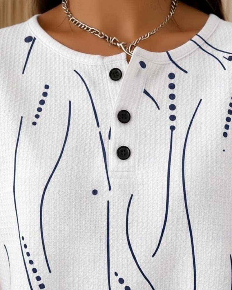Round Neck Short-Sleeved T-Shirt