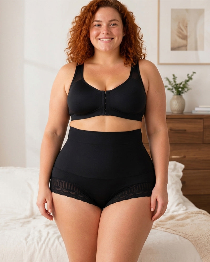 Women's Cross Tummy Control Shapewear Panties