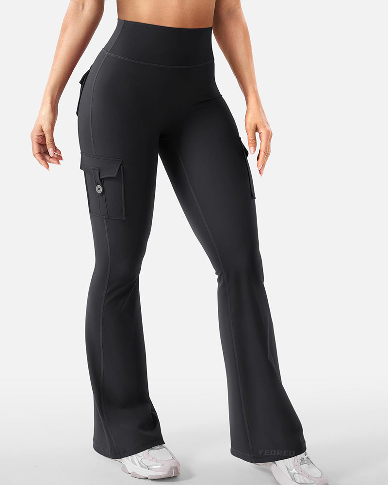 Flared Workwear Yoga Leggings