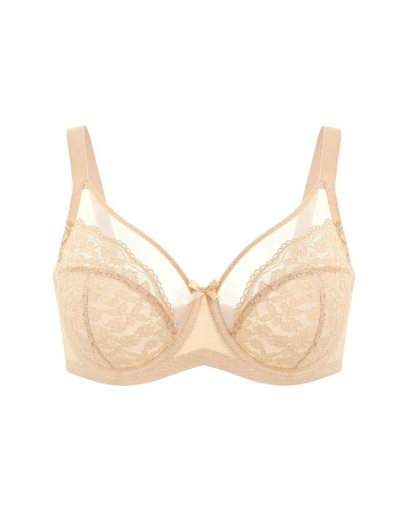 Women's Plus Size Lace Bra