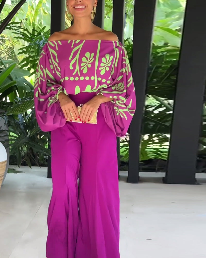 Ladies elegant one shoulder Blouse