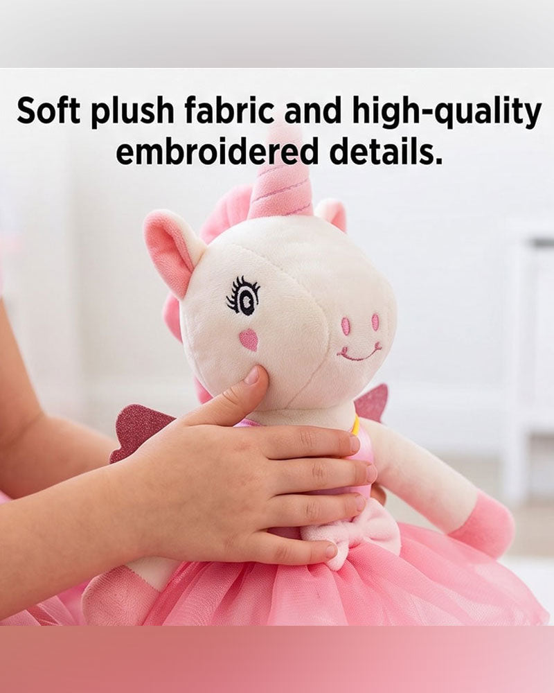Ballerina Unicorn Plush Toy