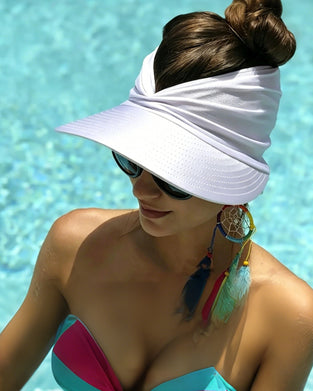 Casual Elastic Visor Hat