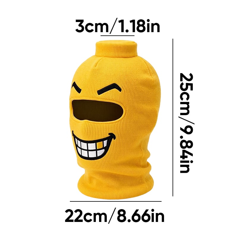 Funny ski headgear
