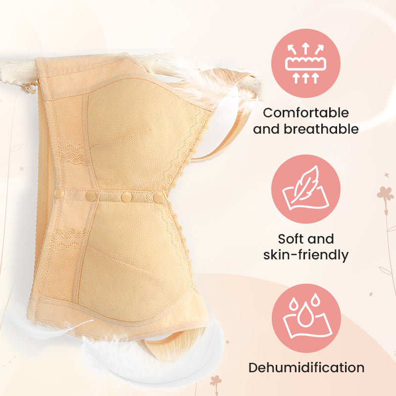 Front Closure Breathable Bra for Seniors