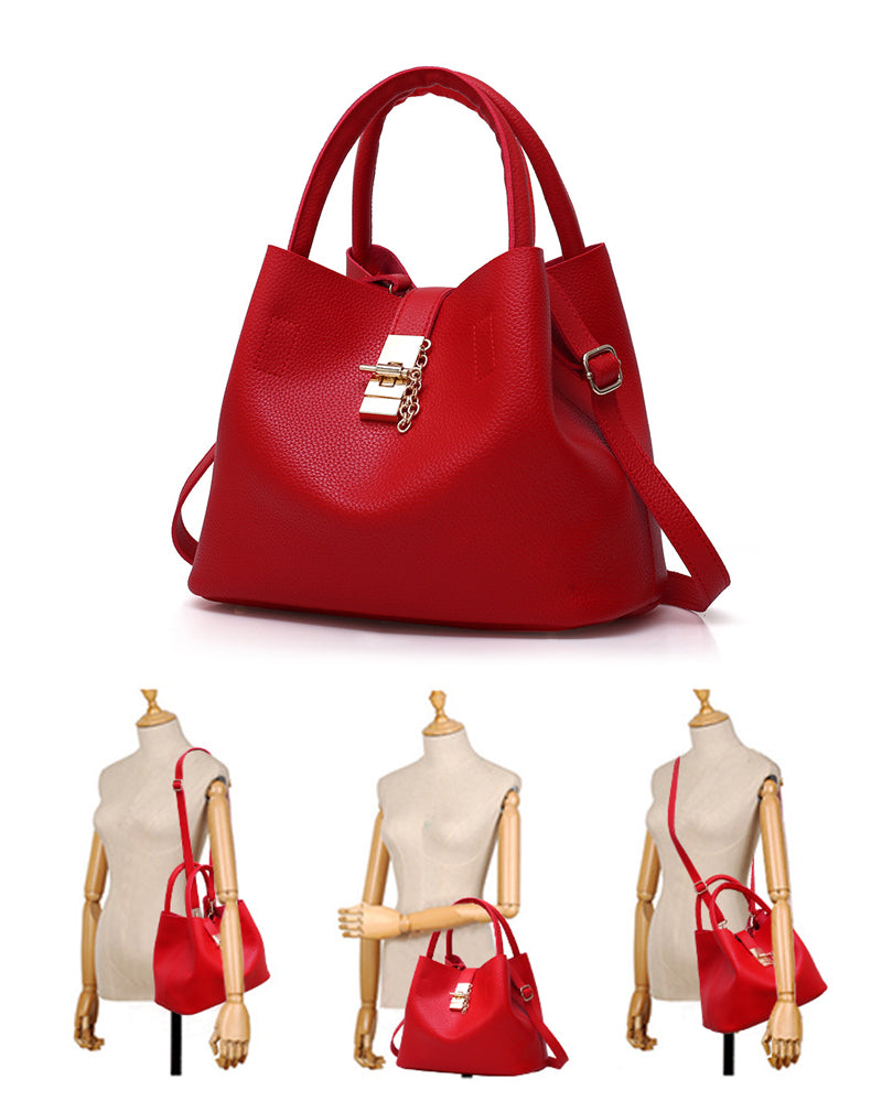 Fashion shoulder bag bucket bag