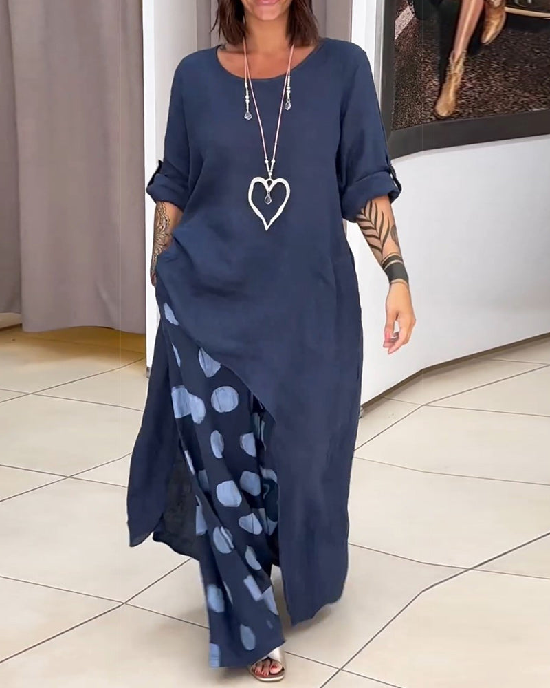 Women's casual loose temperament suit