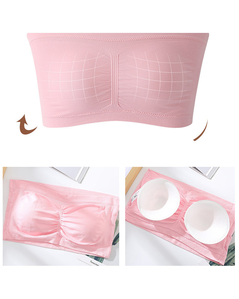 Full support seamless bandeau
