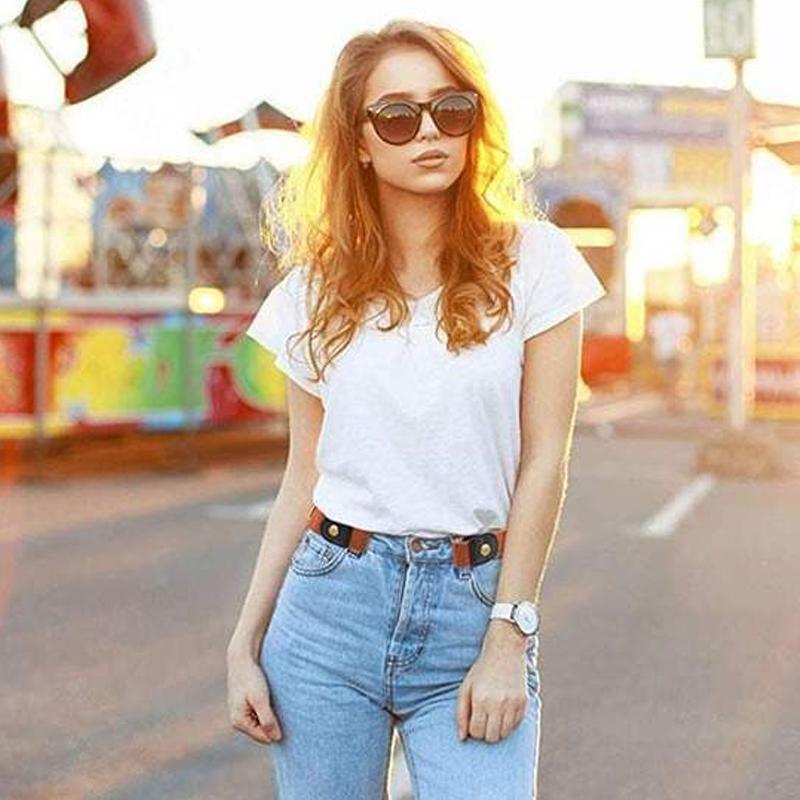 Bearhome niewidoczny elastyczny pasek bez klamry