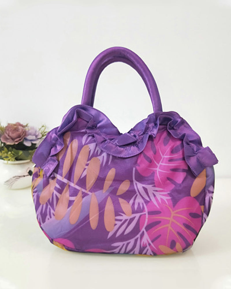 Flower fashion handbag