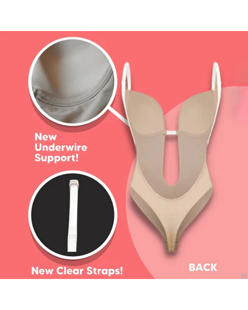 Backless body shapers bra