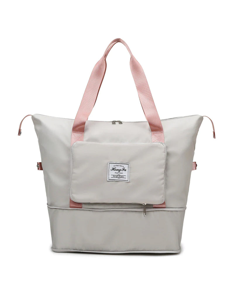 Large capacity shoulder bag