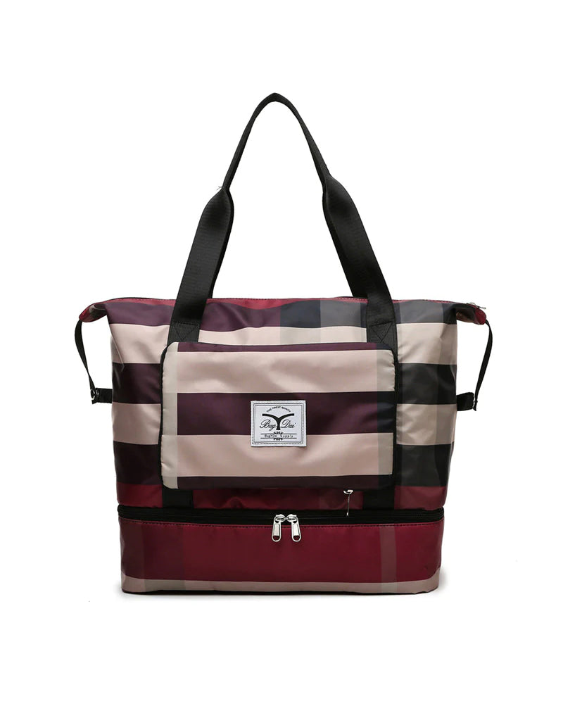 Large capacity shoulder bag