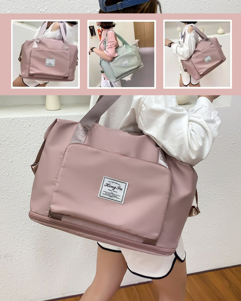 Large capacity shoulder bag