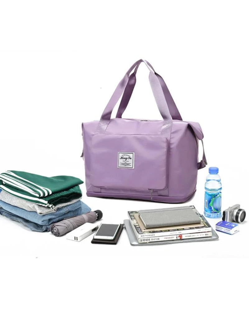 Large capacity shoulder bag