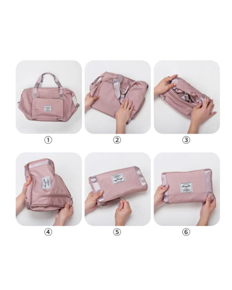 Large capacity shoulder bag