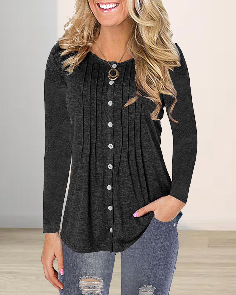 Daily Top with Long Sleeves