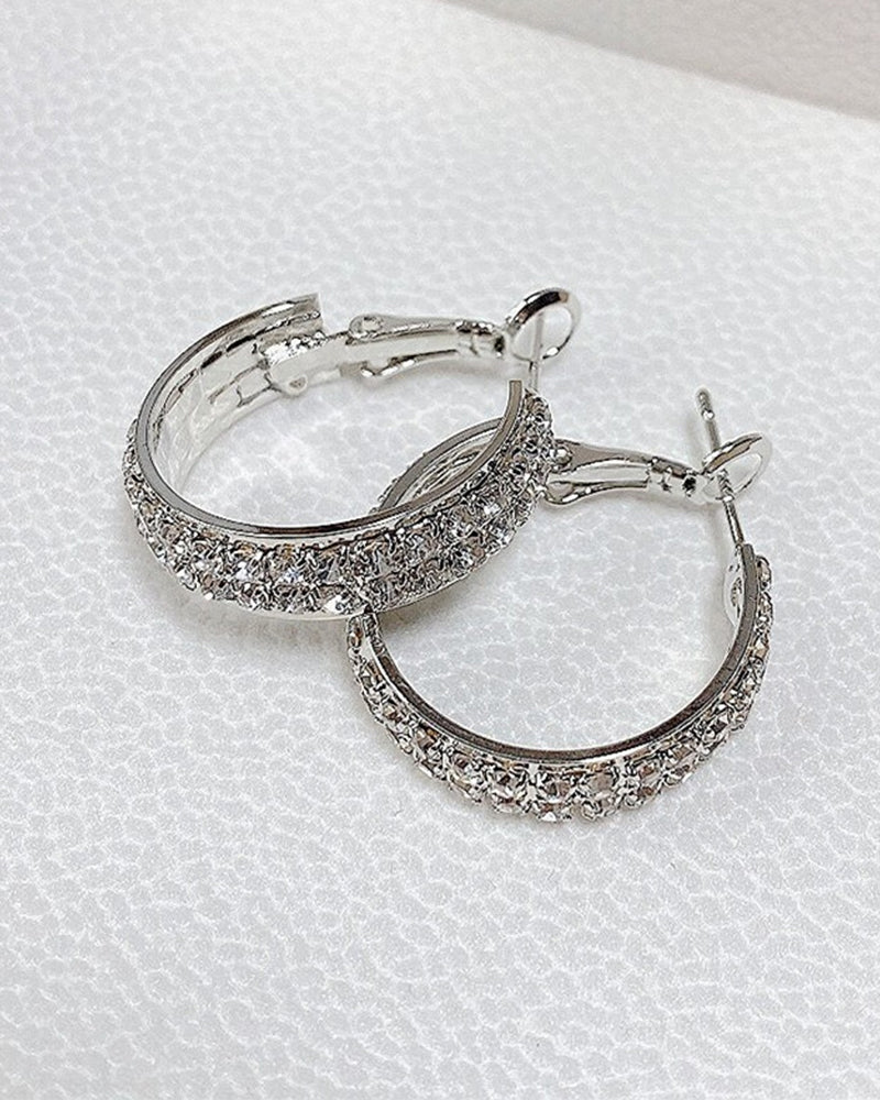 Sparkle Small Hoop Earrings