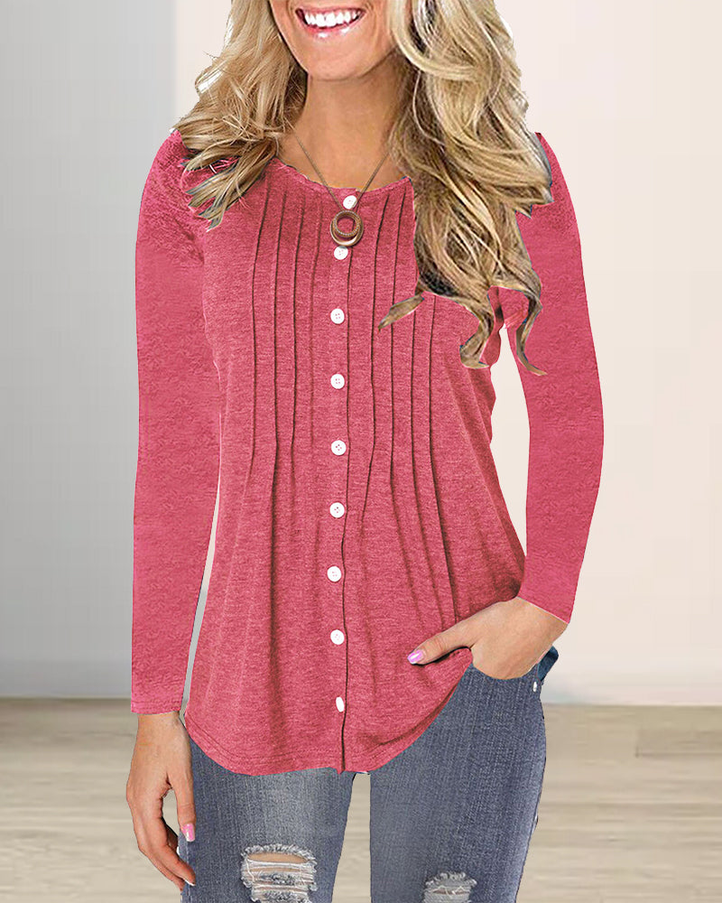 Daily Top with Long Sleeves