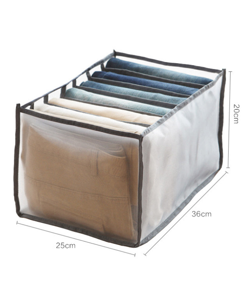 Clothes organizer for the wardrobe