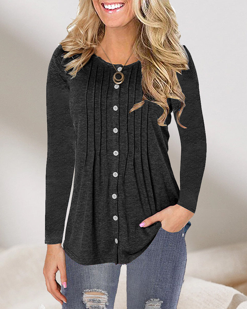 Daily Top with Long Sleeves