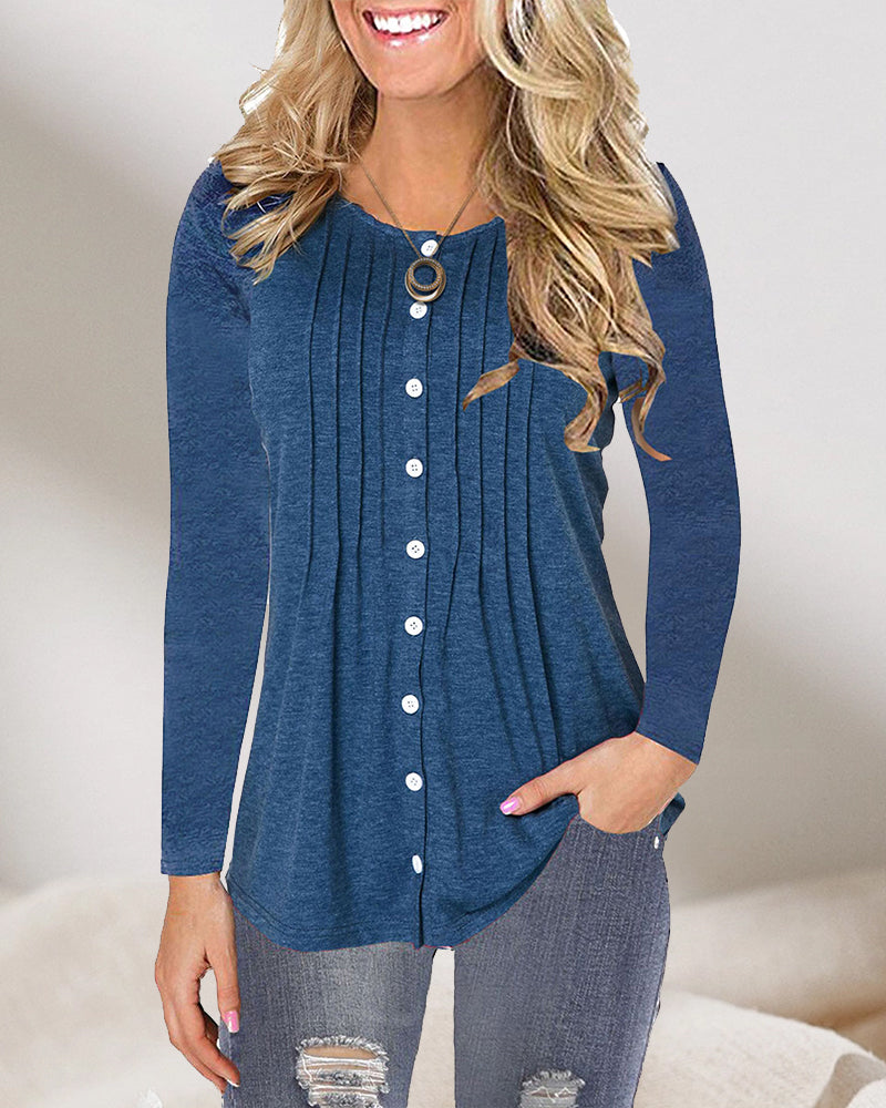 Daily Top with Long Sleeves