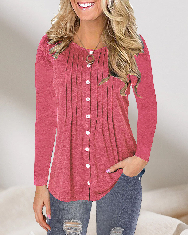 Daily Top with Long Sleeves