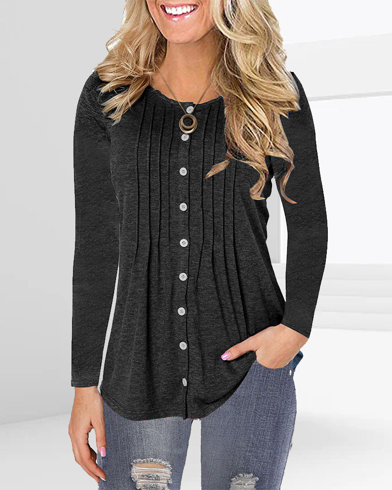 Daily Top with Long Sleeves