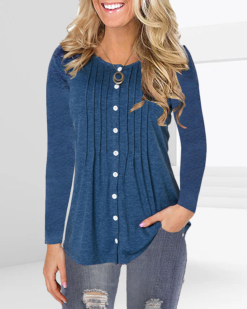 Daily Top with Long Sleeves