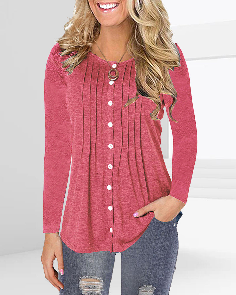 Daily Top with Long Sleeves