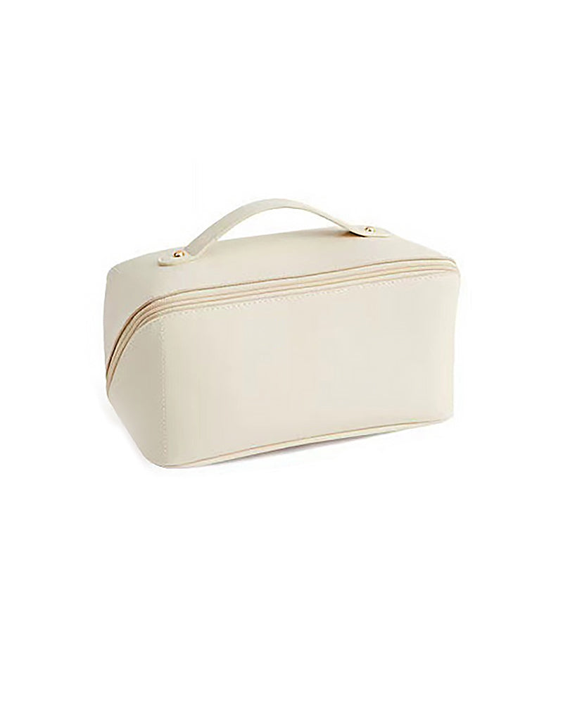 Large capacity travel cosmetic bag